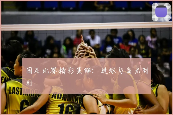国足比赛精彩集锦:进球与高光时刻