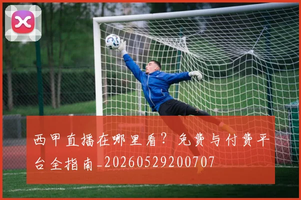 西甲直播在哪里看？免费与付费平台全指南_20260529200707